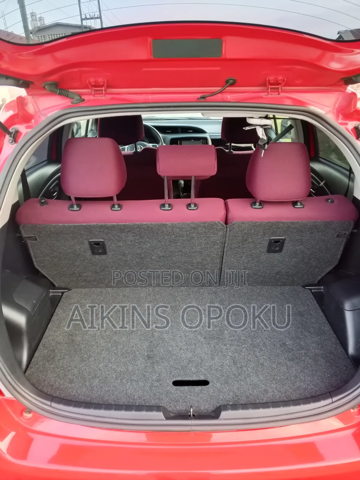Toyota Vitz 1.3 AWD 5dr 2015 Red