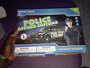INNOCHEER Police Costume for Children (7-11years)
