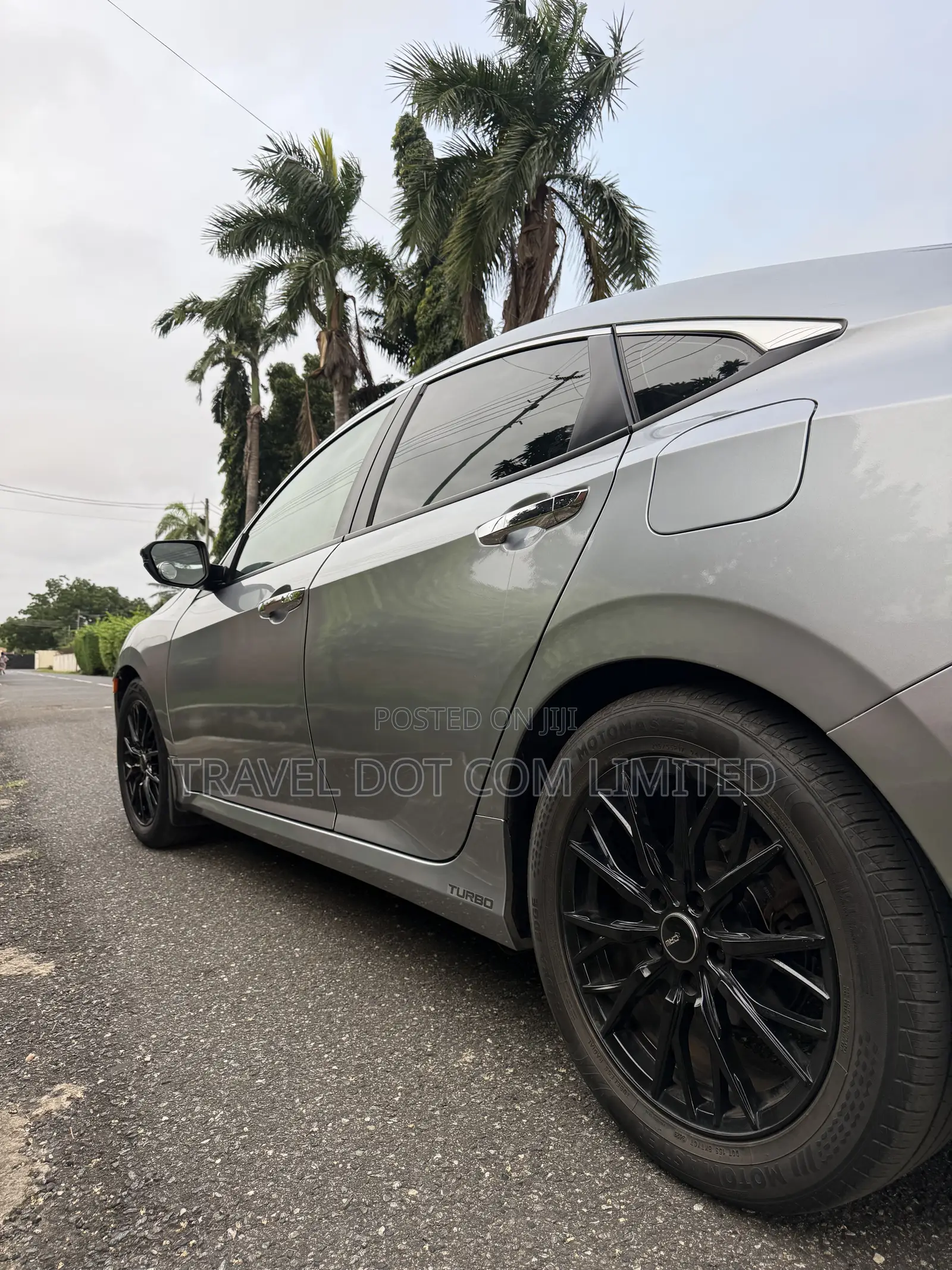 Honda Civic Touring Sedan 2018 Gray