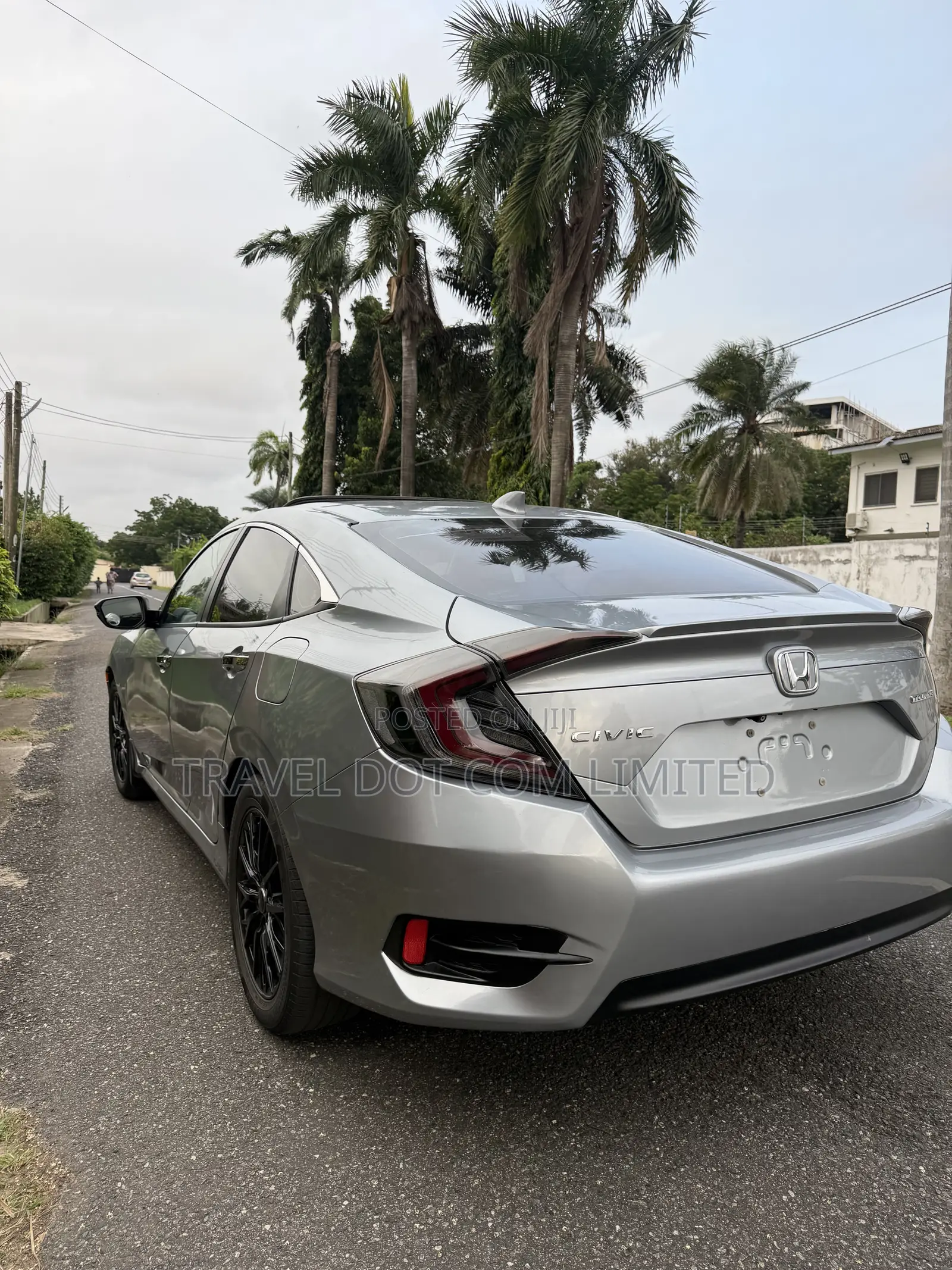 Honda Civic Touring Sedan 2018 Gray