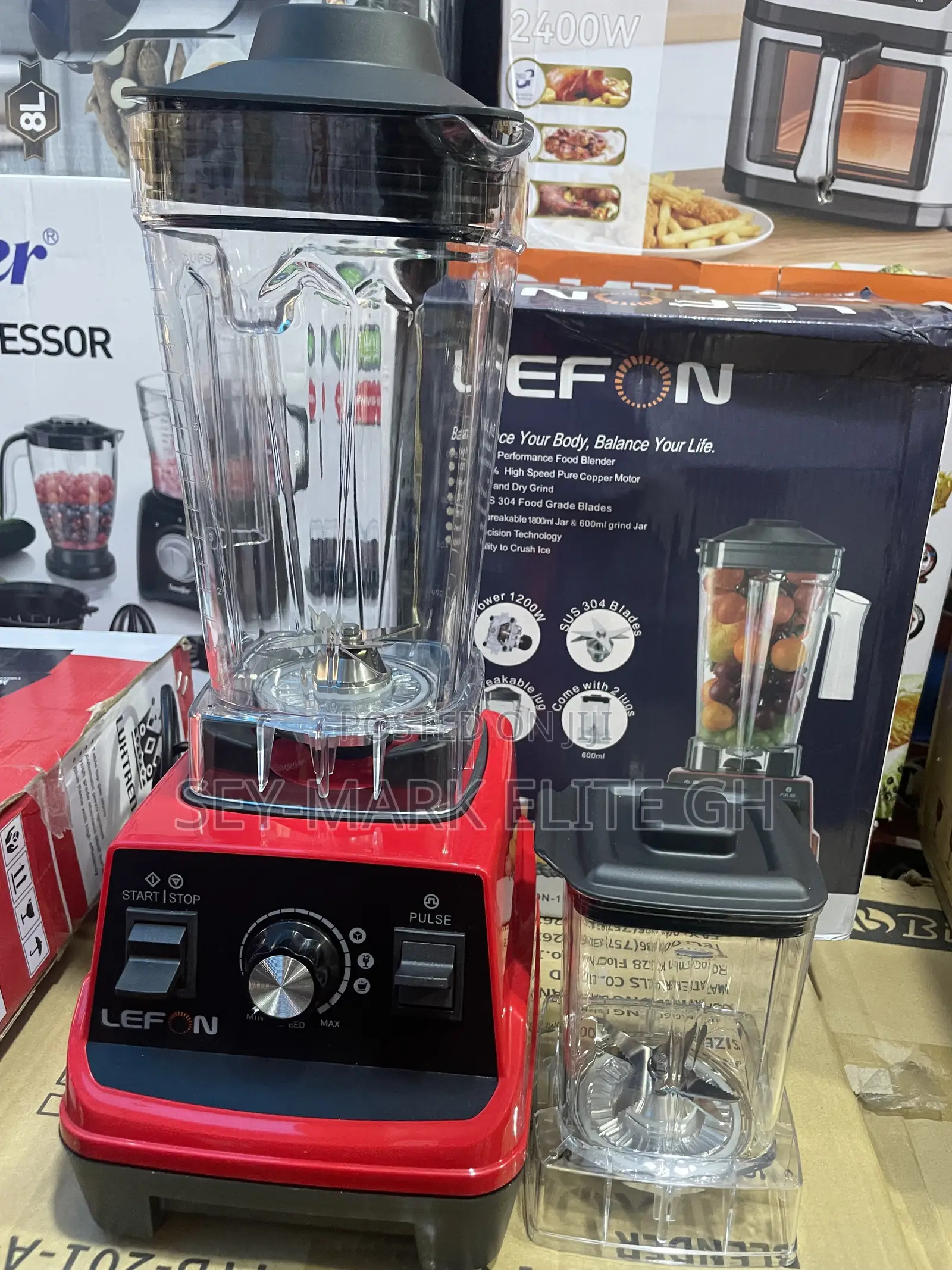 2 in 1 Lefon Powerful Blender