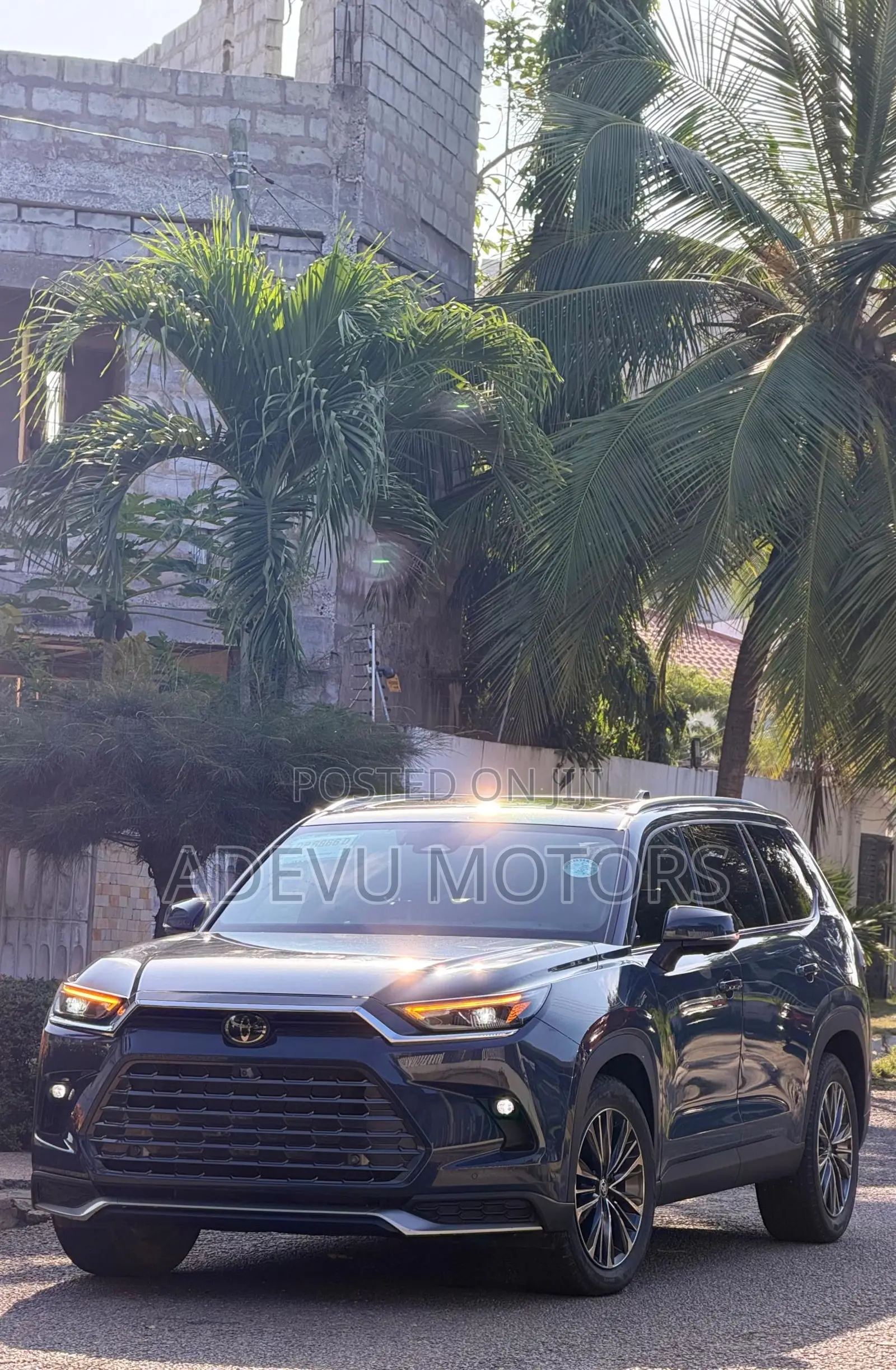 Toyota Grand Highlander Hybrid MAX Platinum AWD 2024 Blue