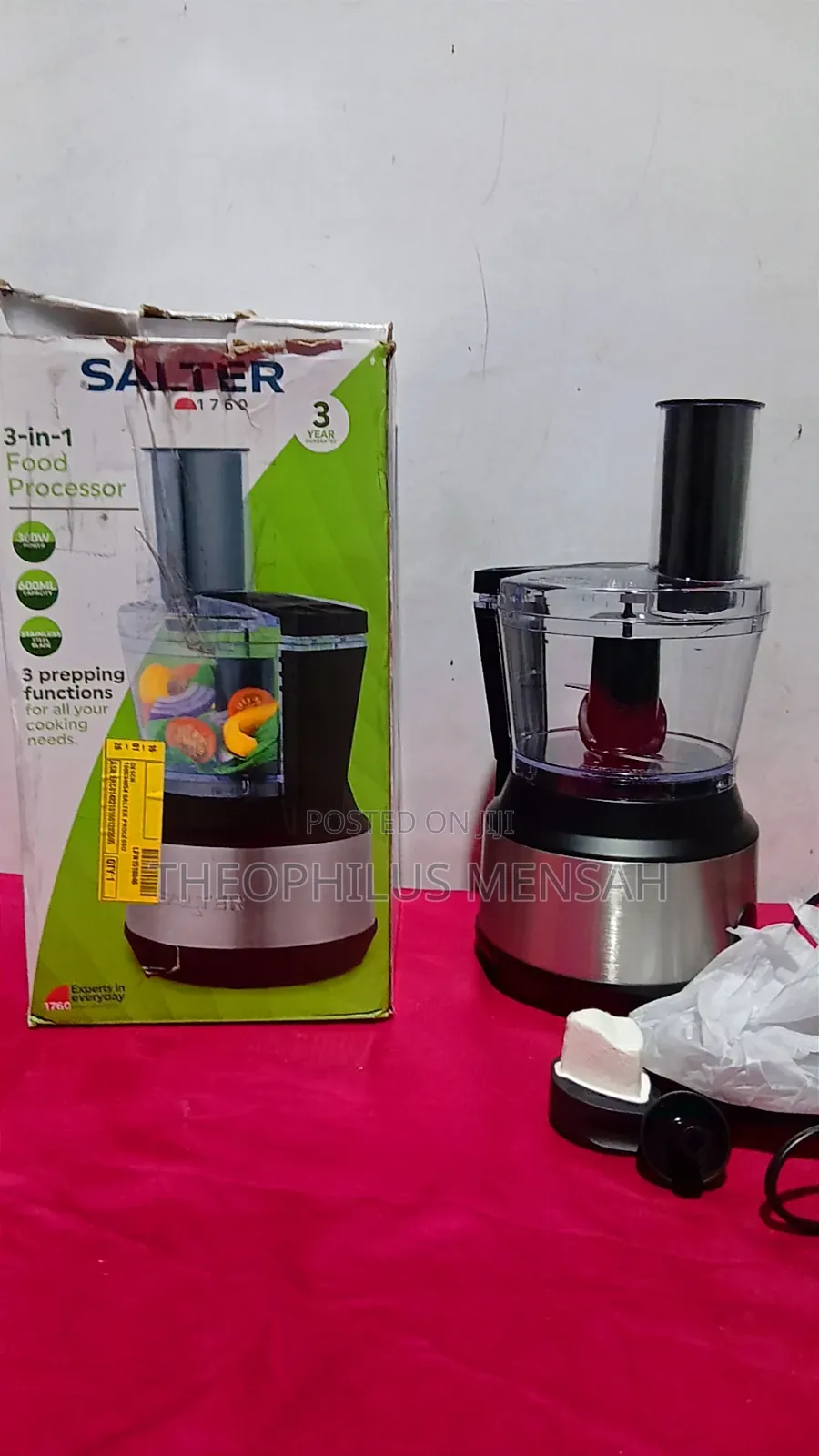 Salter 3 In1 Food Processor