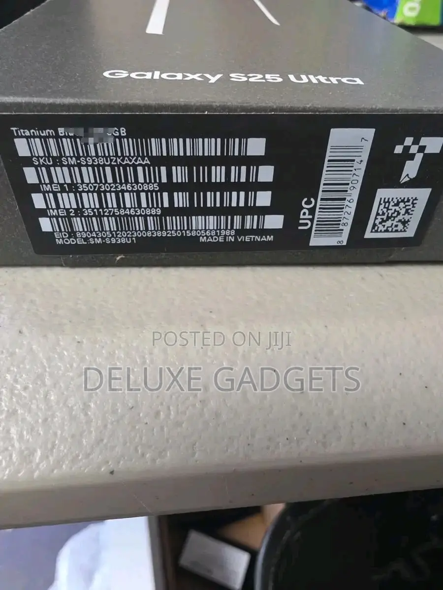 New Samsung Galaxy S25 Ultra 1 TB Black