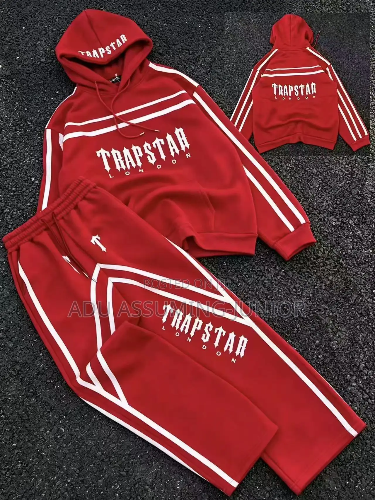 Men’s 2-Piece Tracksuit Set – Hoodie Joggers