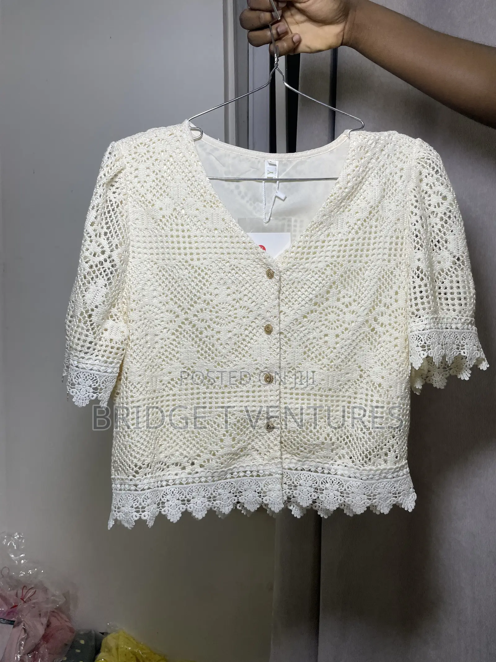 Ivory Crochet Lace Co-Ord Set