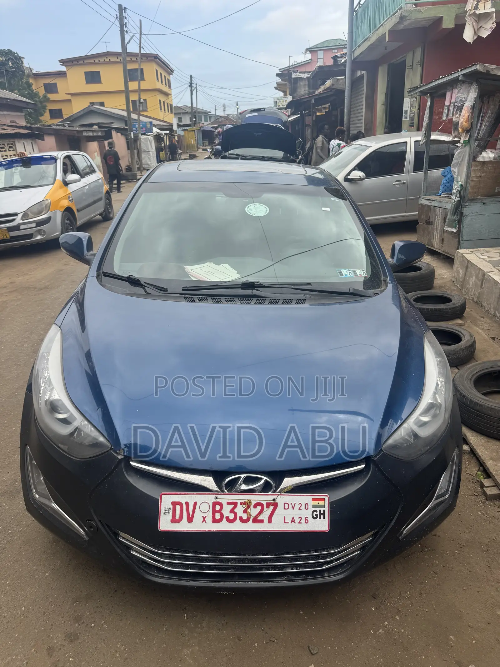 Hyundai Elantra Sport 4dr Sedan (2.0L 4cyl 6A) 2014 Blue