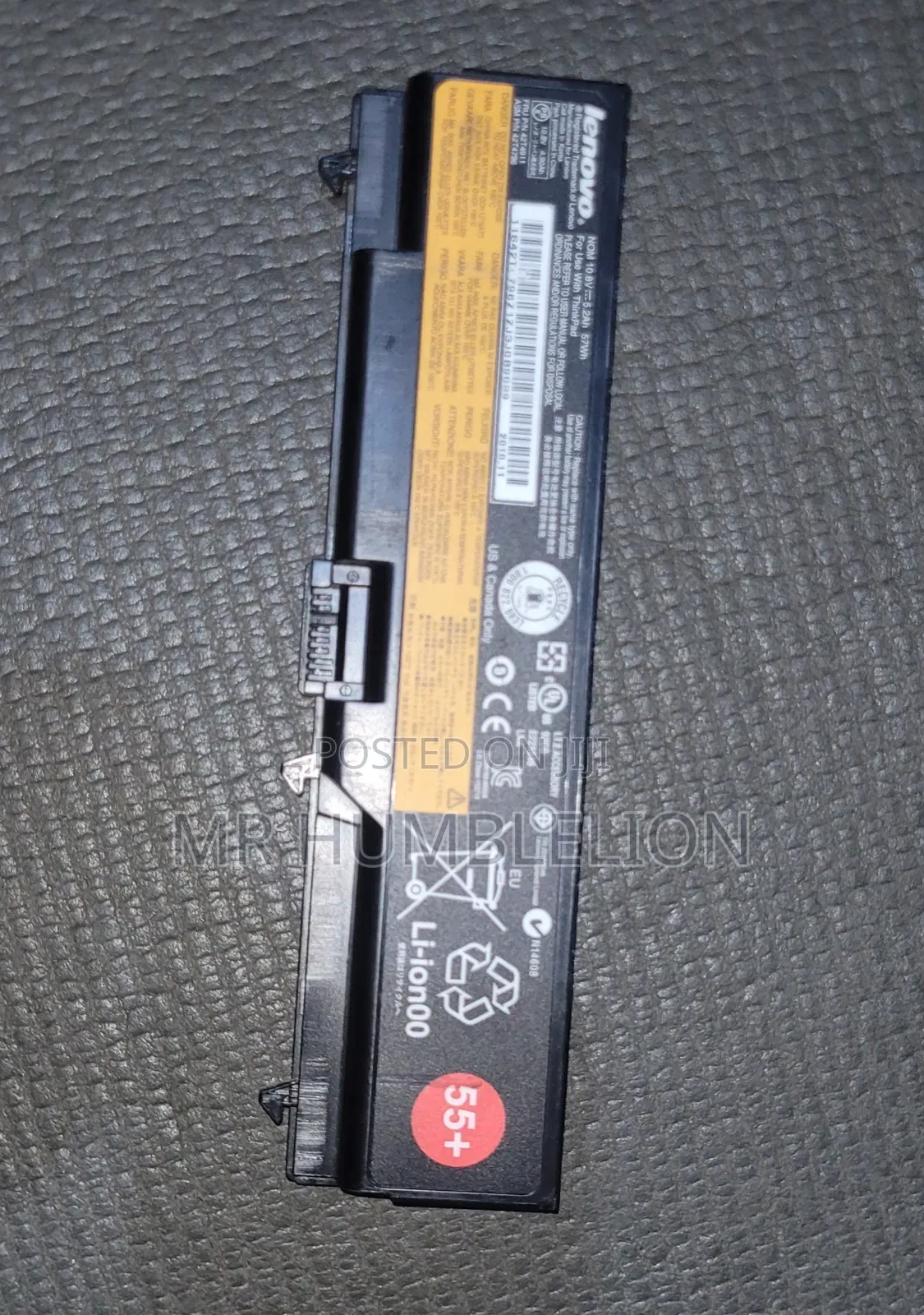 Laptop Lenovo ThinkPad T410 ,T520, T410s, T420s Original Battery