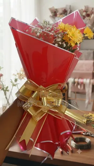 Artificial Flower Bouquet - Mixed Yellow and White