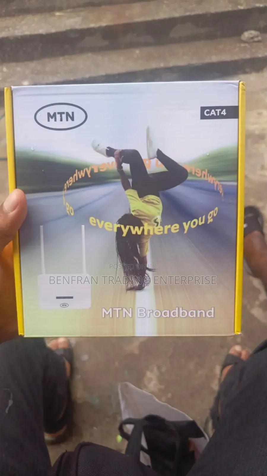 MTN Universal ZLT Cat 4 Router- 4g