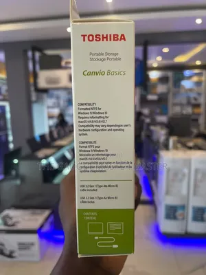 Toshiba Convio Basics Portable 2TB HDD