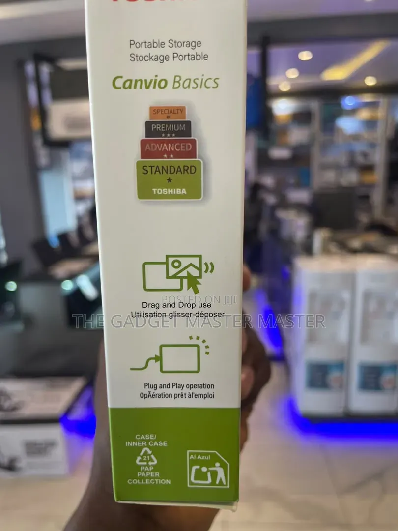 Toshiba Convio Basics Portable 2TB HDD