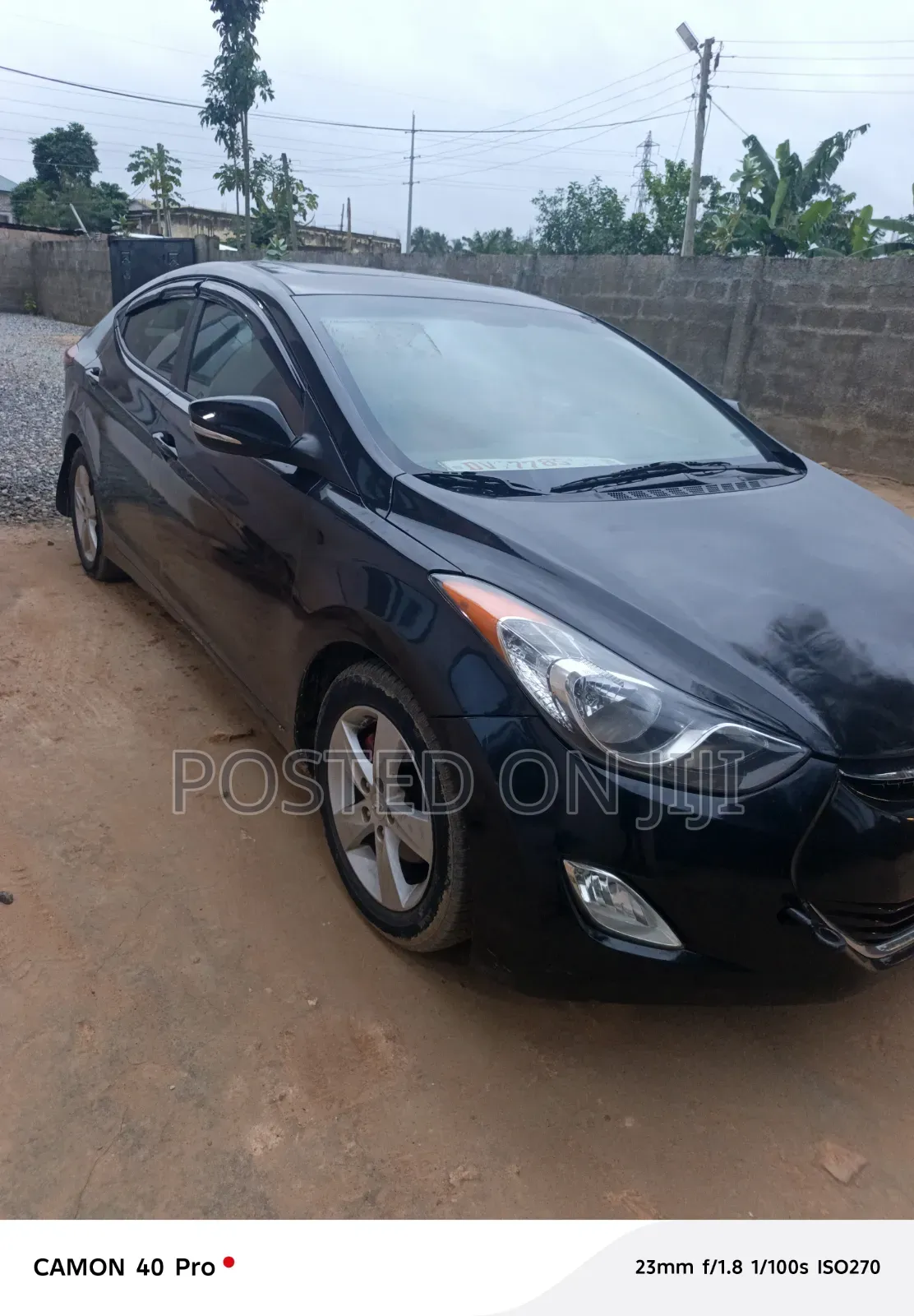 Hyundai Elantra 2013 Black