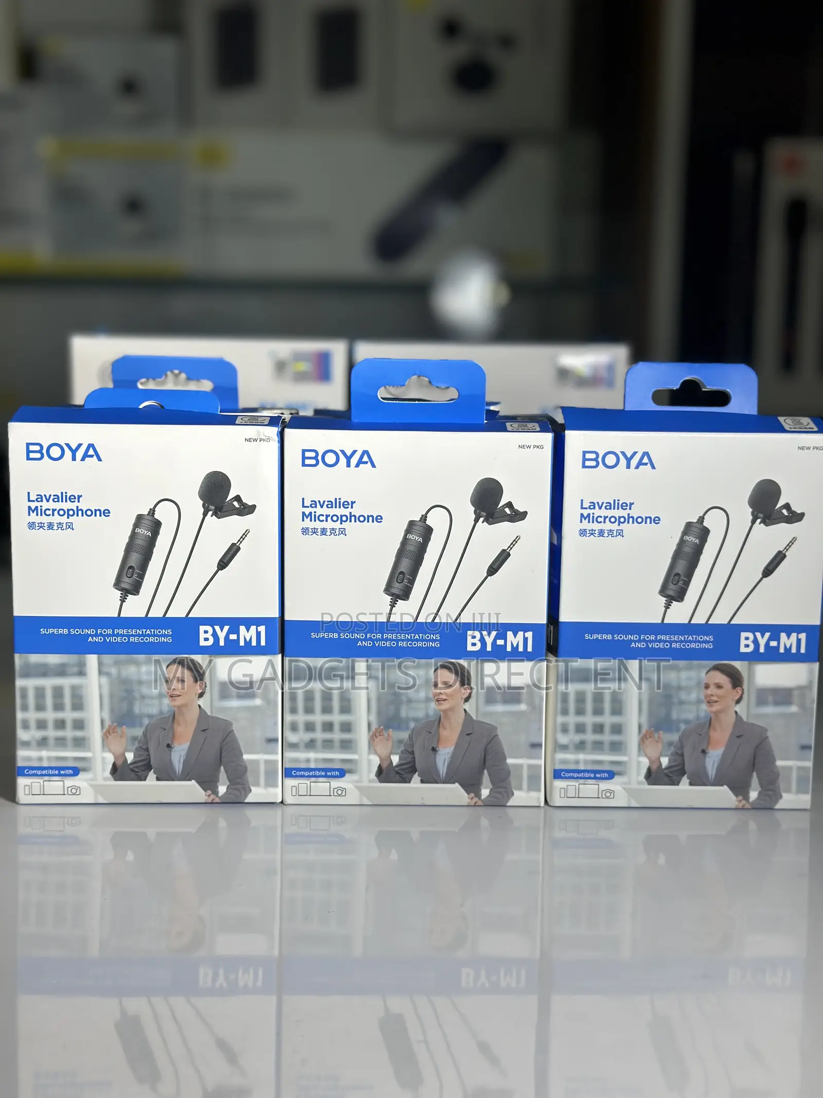 BOYA BY-M1 Lavalier Mic – 6M Clip-on Microphone, Phone Camera (66)