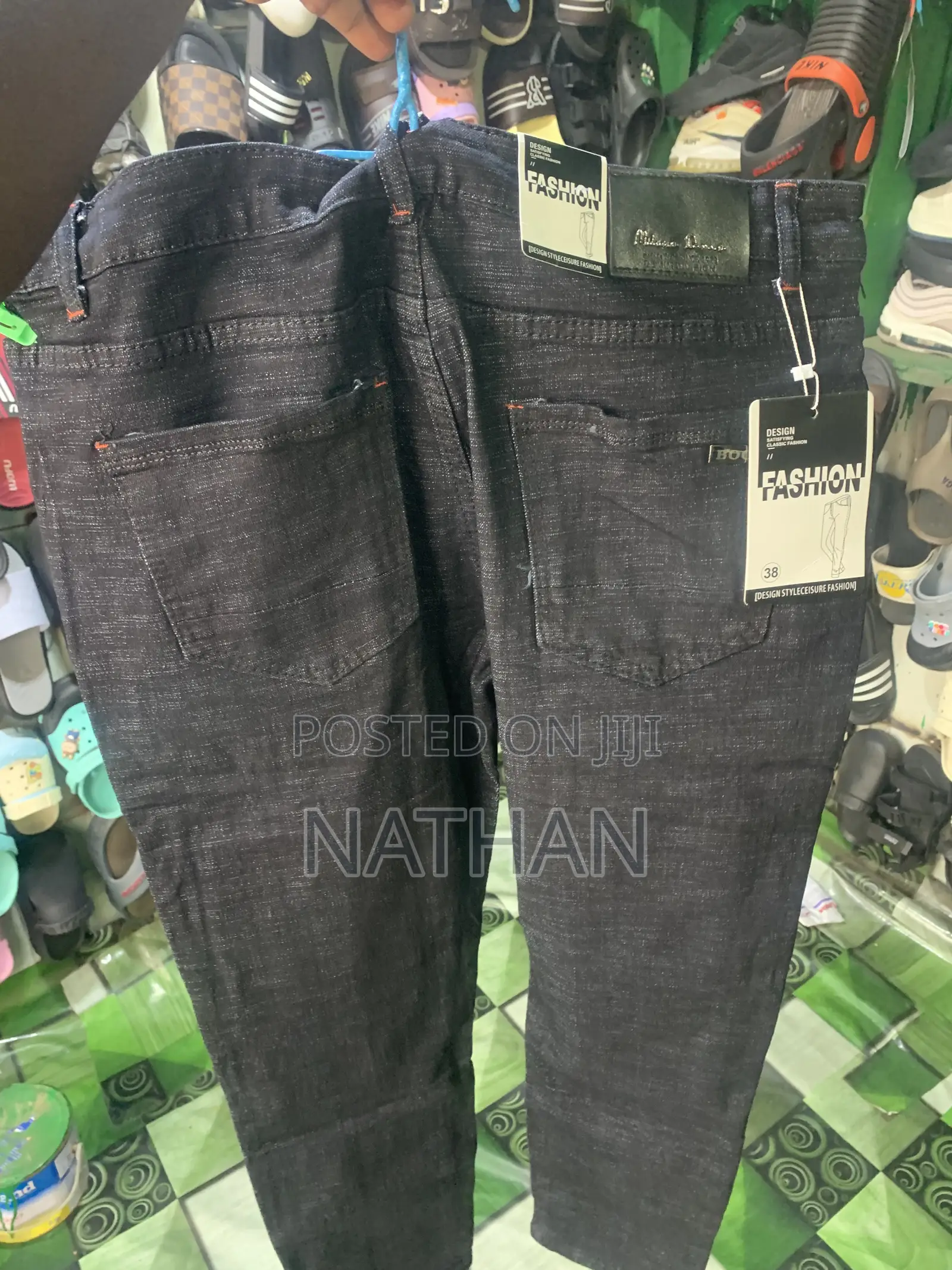 Orginal Brand New Men’s Jeans Blue Black