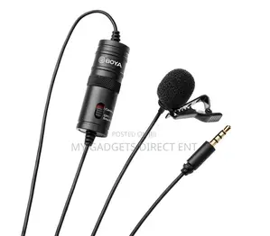 BOYA BY-M1 Lavalier Mic – 6M Clip-on Microphone, Phone Camera (66)
