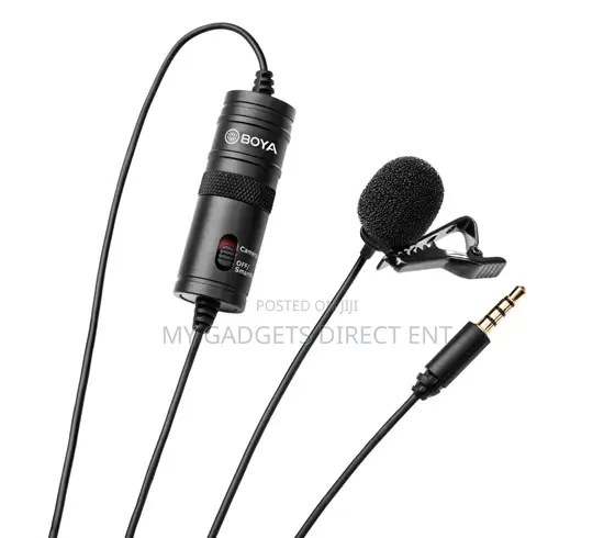 BOYA BY-M1 Lavalier Mic – 6M Clip-on Microphone, Phone Camera (66)
