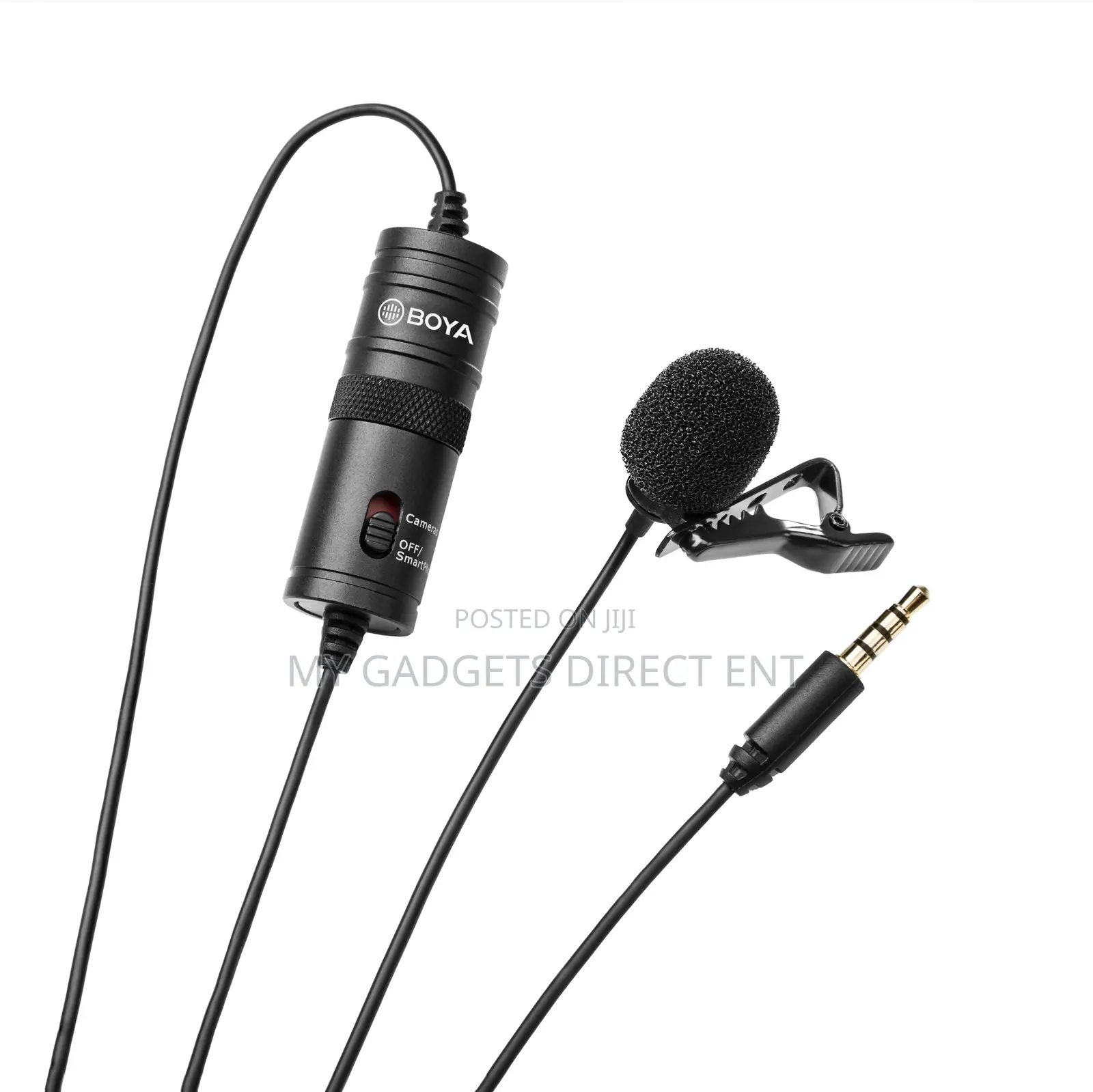 BOYA BY-M1 Lavalier Mic – 6M Clip-on Microphone, Phone Camera (66)