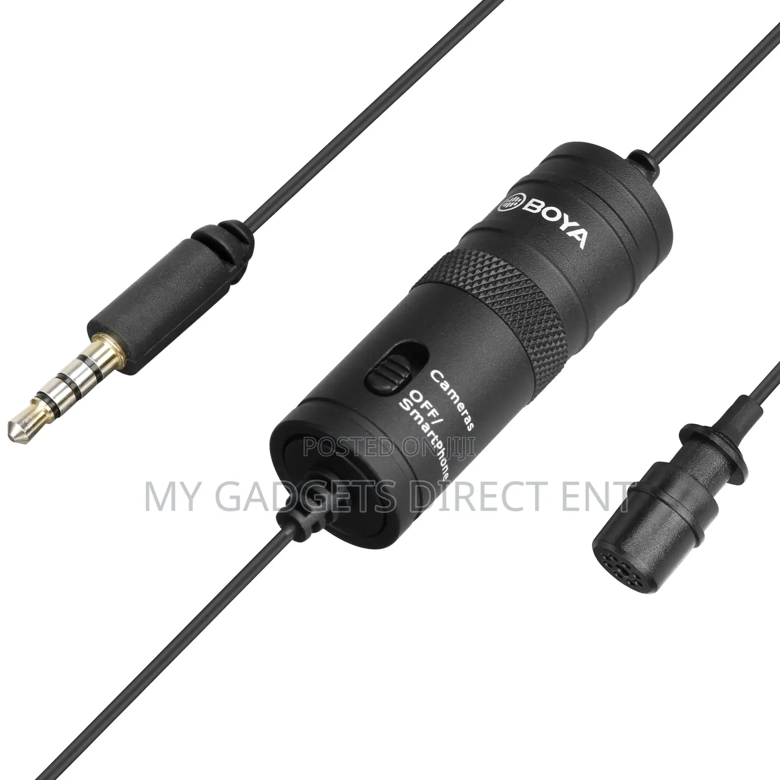 BOYA BY-M1 Lavalier Mic – 6M Clip-on Microphone, Phone Camera (66)