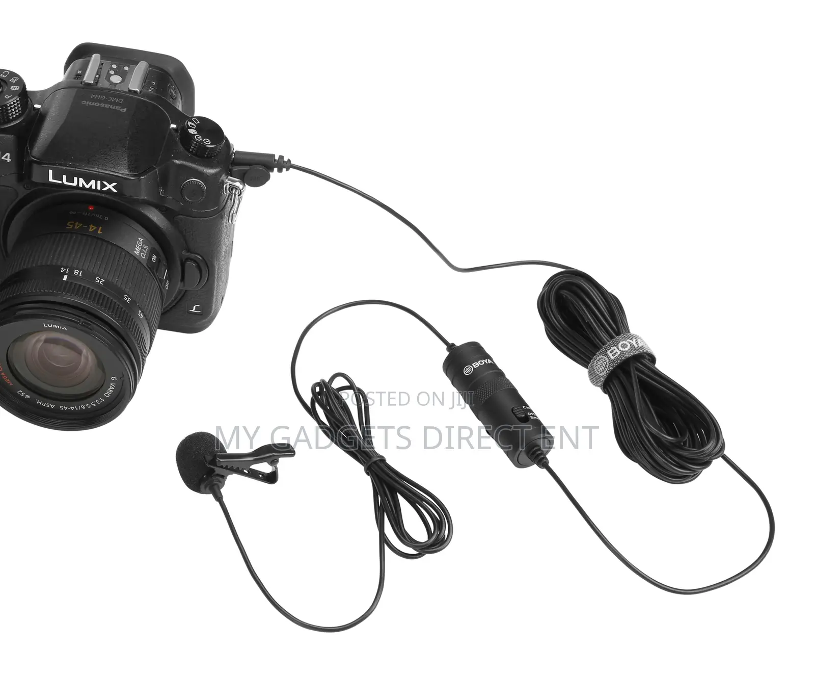 BOYA BY-M1 Lavalier Mic – 6M Clip-on Microphone, Phone Camera (66)