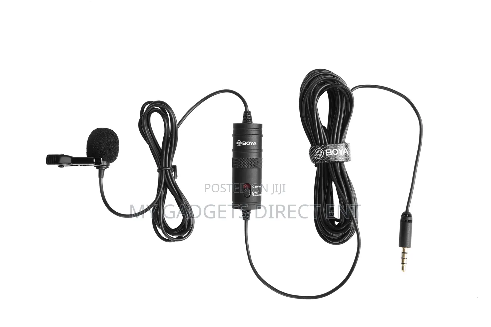 BOYA BY-M1 Lavalier Mic – 6M Clip-on Microphone, Phone Camera (66)