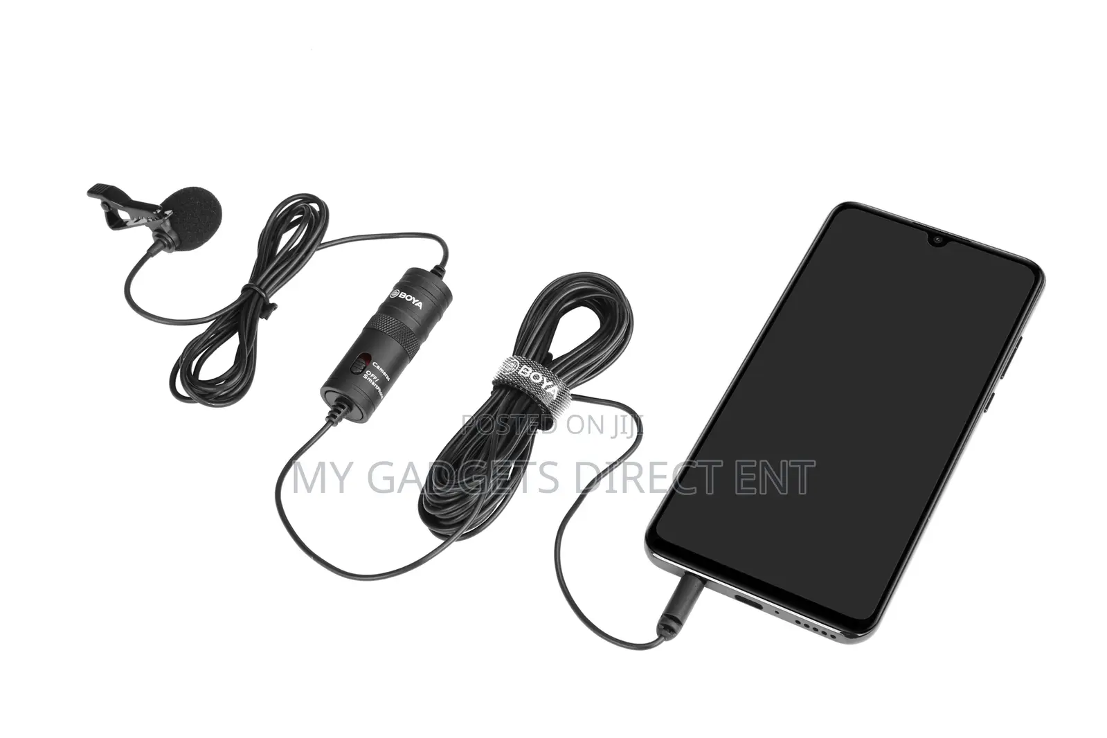BOYA BY-M1 Lavalier Mic – 6M Clip-on Microphone, Phone Camera (66)