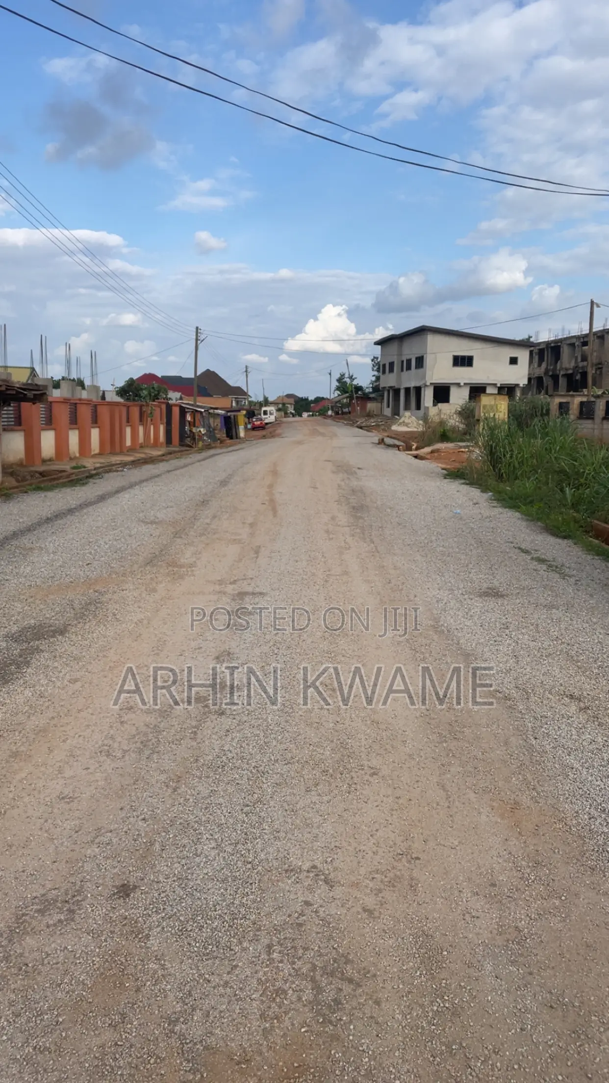 A Land With Size 100x100 Located at Santasi-Apampatia