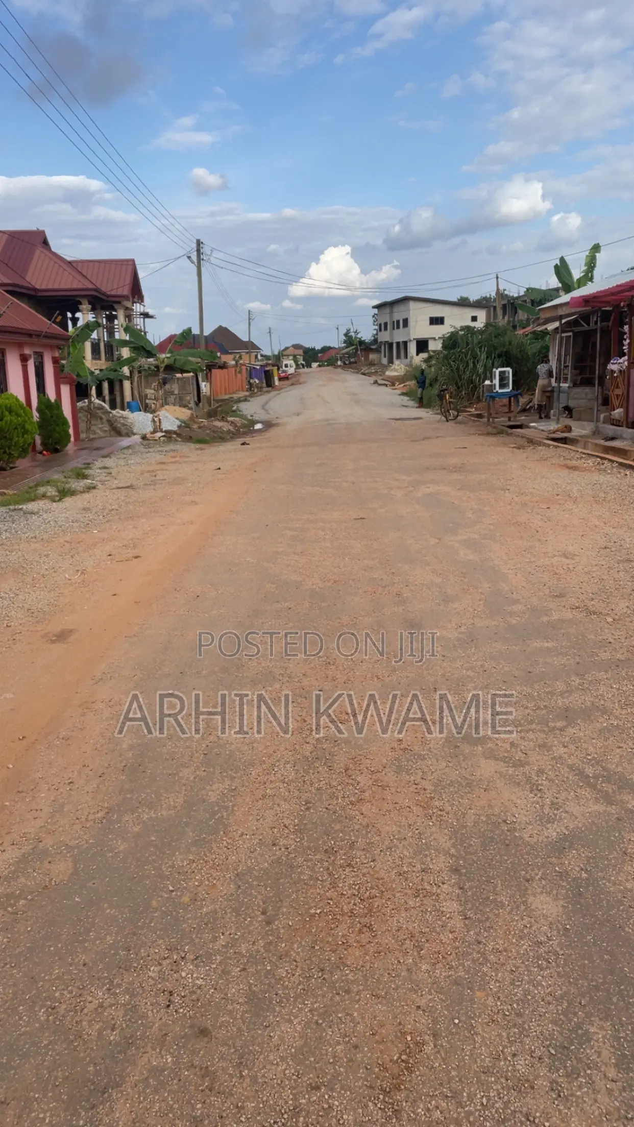 A Land With Size 100x100 Located at Santasi-Apampatia