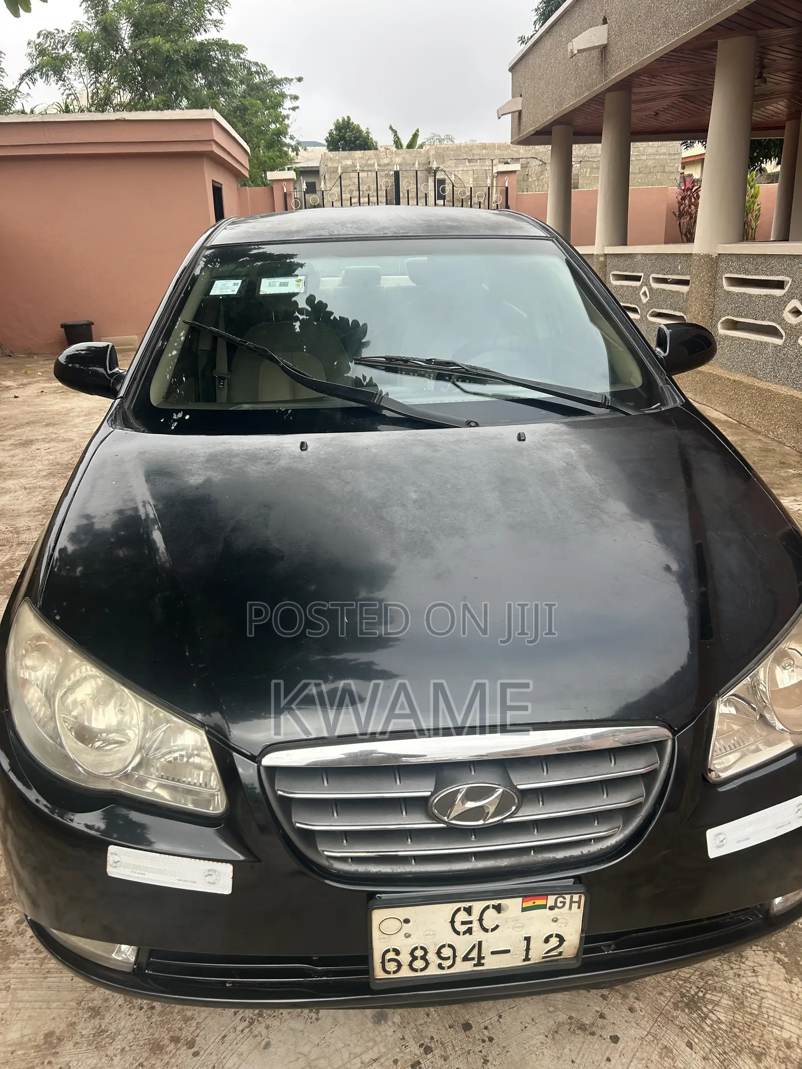 Hyundai Elantra 1.6 GL 2008 Black