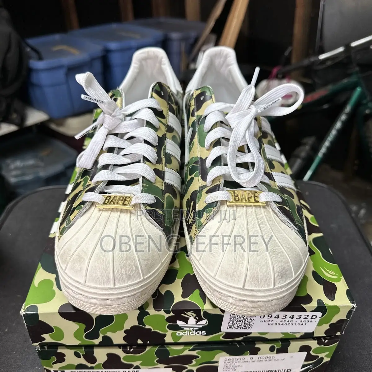 Original Bape Adidas Superstar