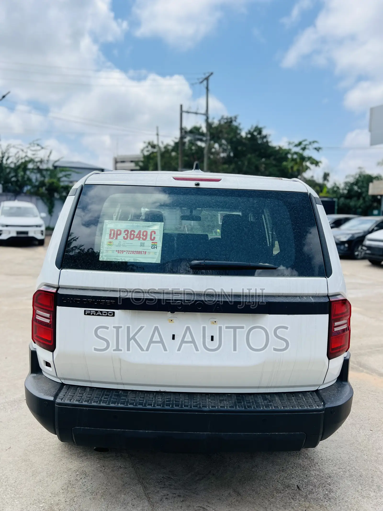 New Toyota Land Cruiser Prado 2.8 2024 White