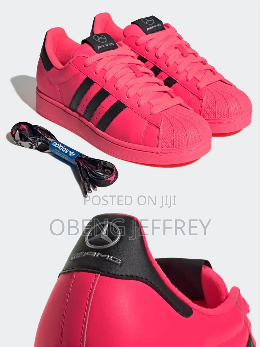 Original Adidas Mercedes AMG Superstar Turbo Pink