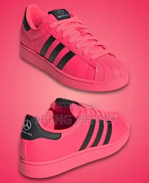 Original Adidas Mercedes AMG Superstar Turbo Pink