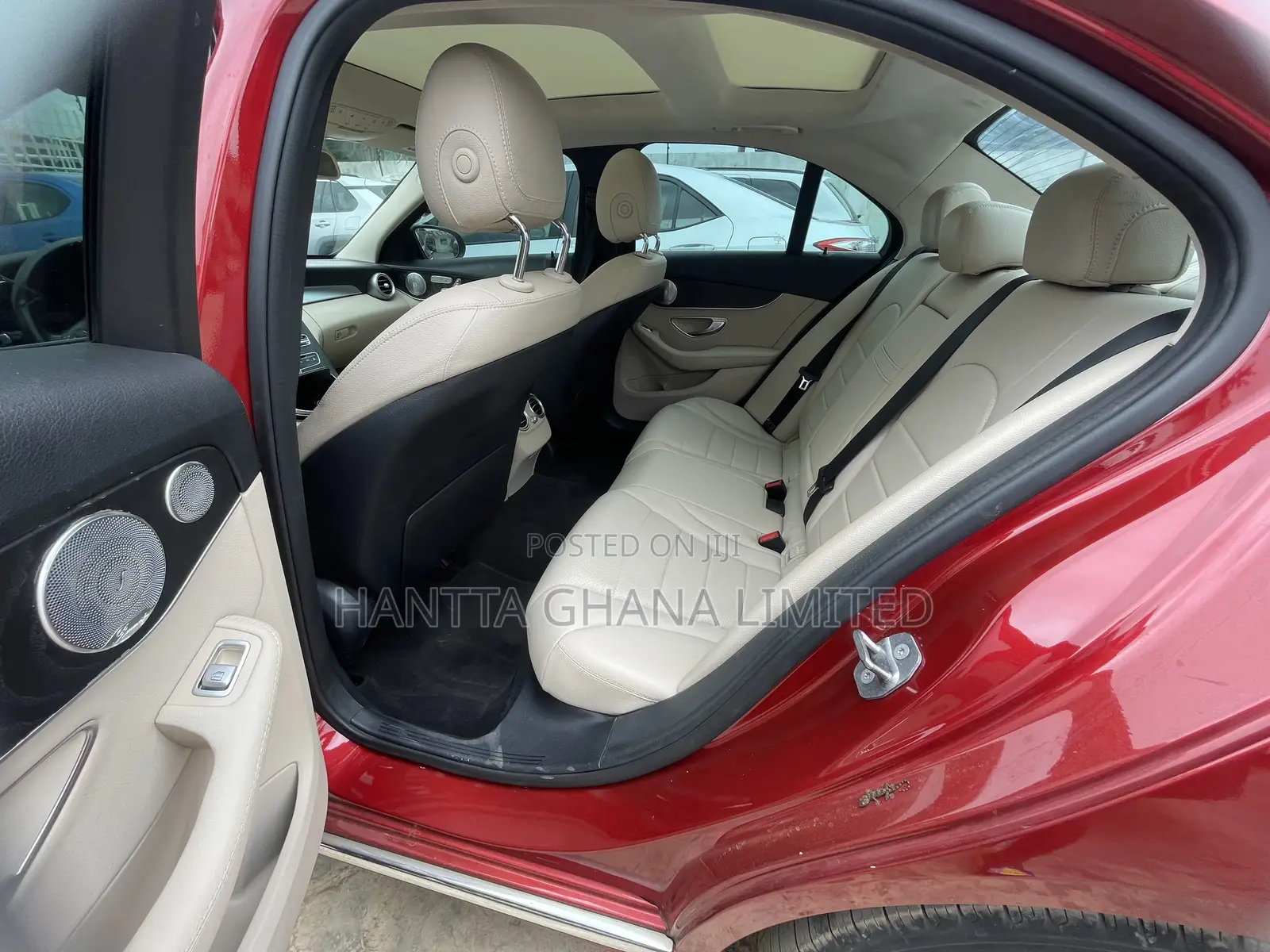 Mercedes-Benz C300 Sport 4Matic Sedan AWD (2.0L 4cyl 7A) 2017 Red