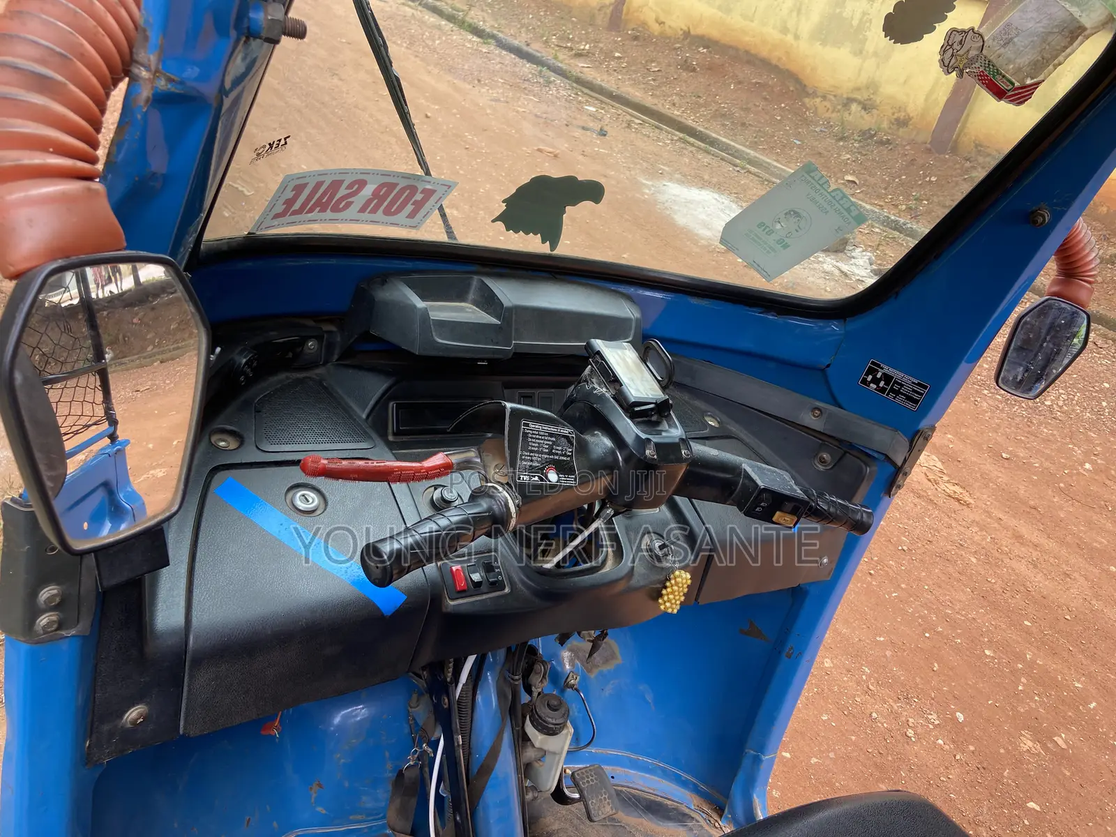 TVS King Deluxe Plus iTouch Start 2024 Blue