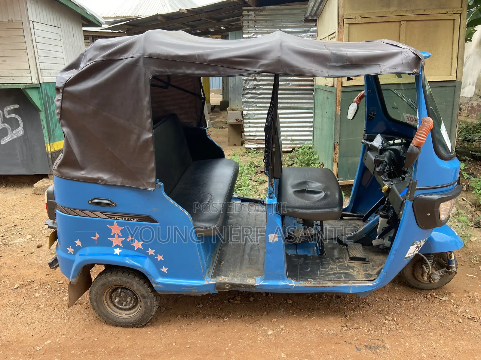 TVS King Deluxe Plus iTouch Start 2024 Blue
