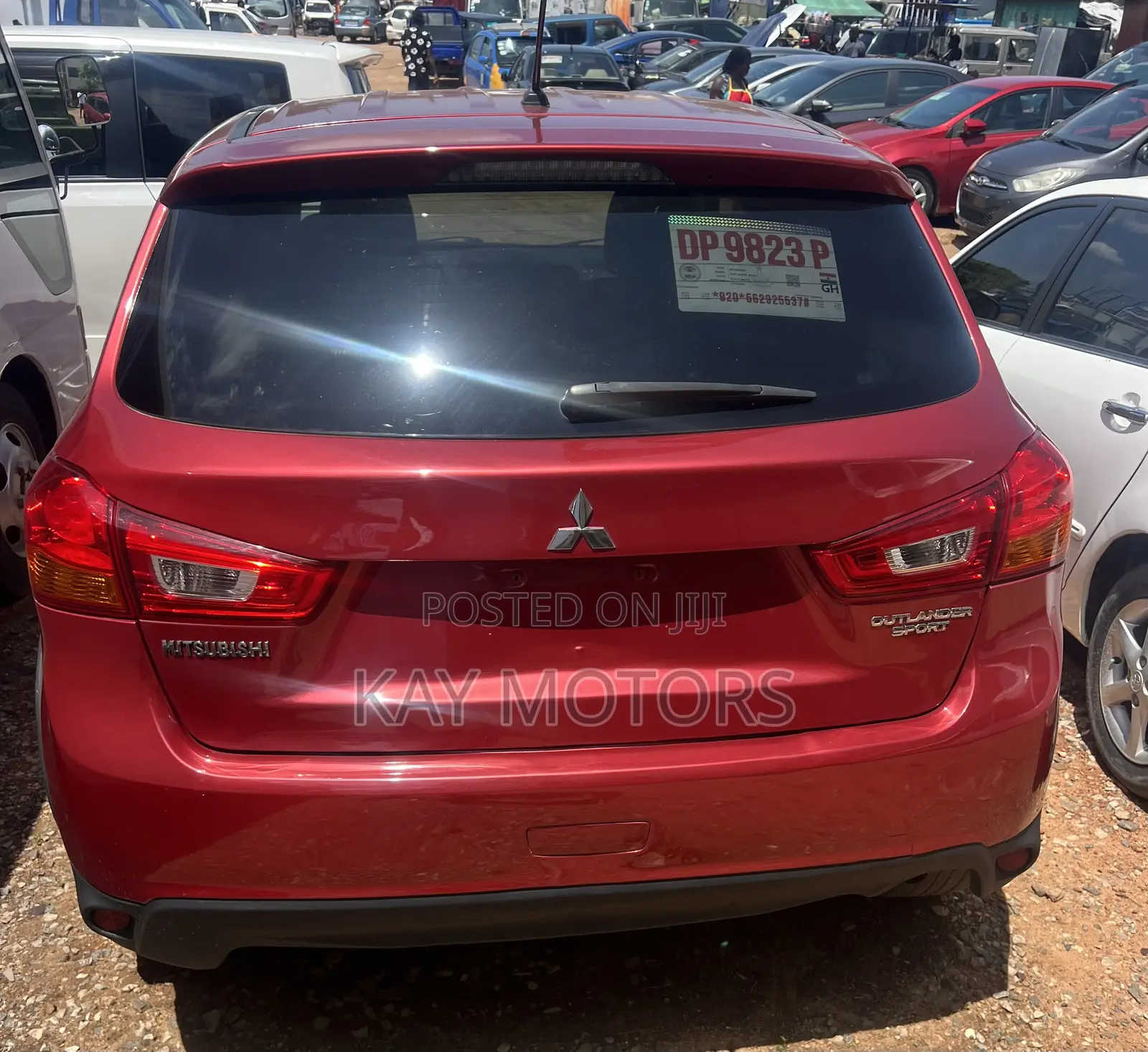 Mitsubishi Outlander 2.4 PHEV AWD 2016 Red
