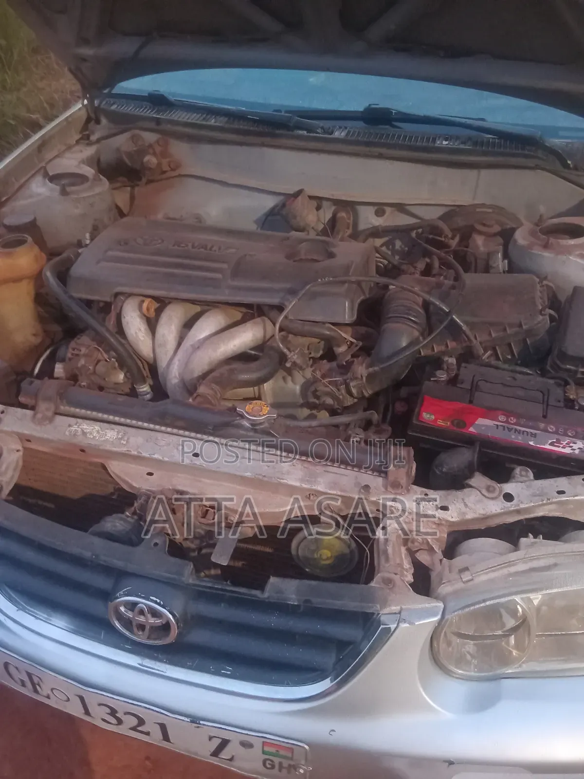 Toyota Corolla 2002 Gray