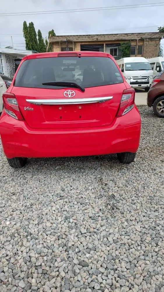 Toyota Vitz 2015 Red