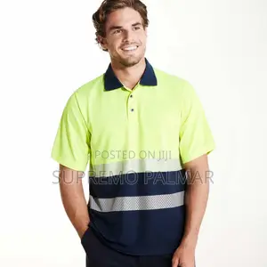 Velilla Hi-Vis Polo Shirt - Fluorescent Reflective Safety Workwear