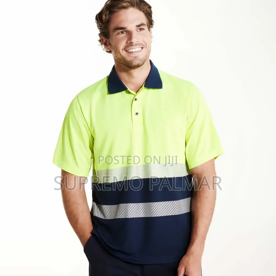 Velilla Hi-Vis Polo Shirt - Fluorescent Reflective Safety Workwear