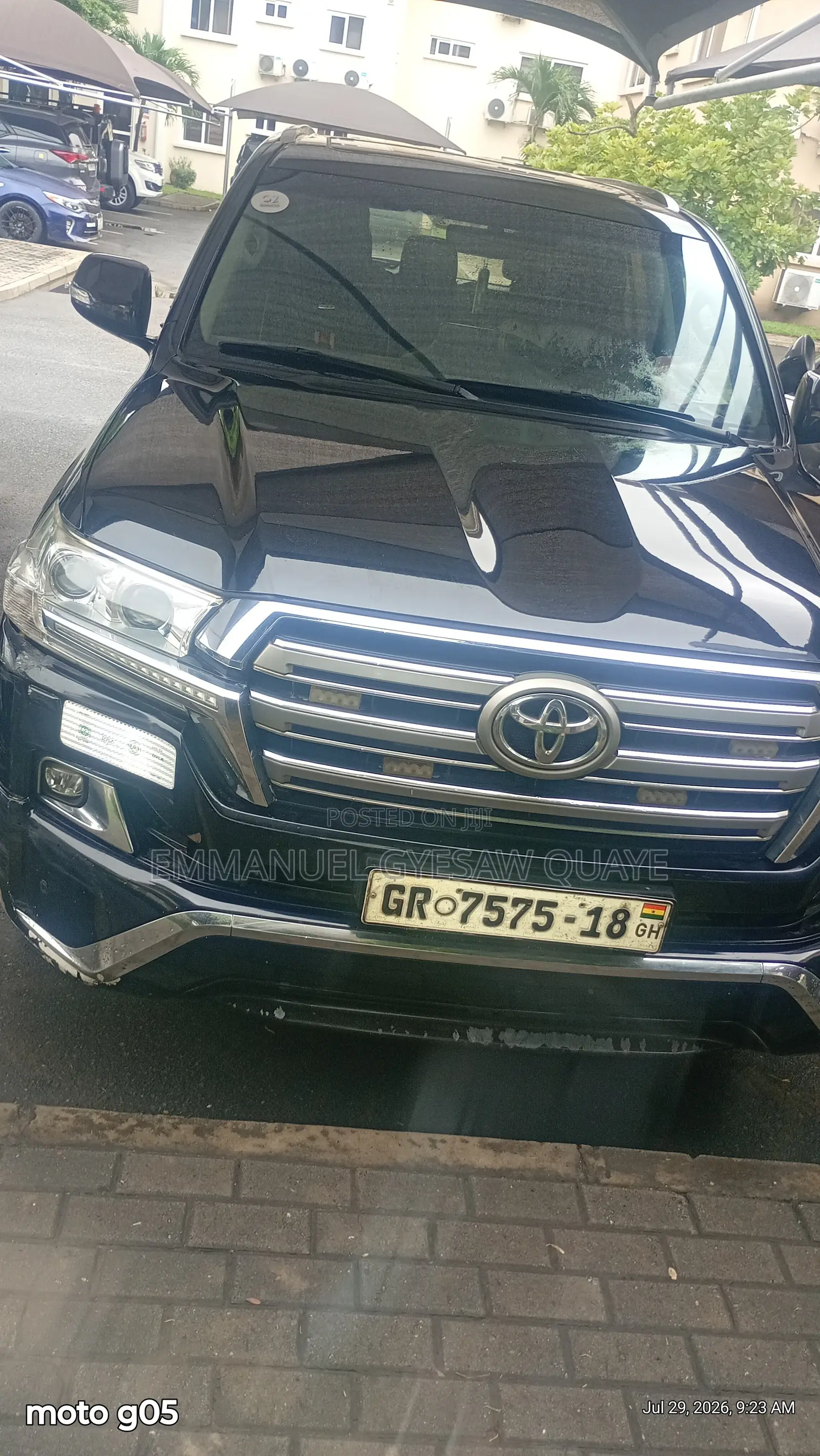 Toyota Land Cruiser 5.7 V8 GXR 2017 Black