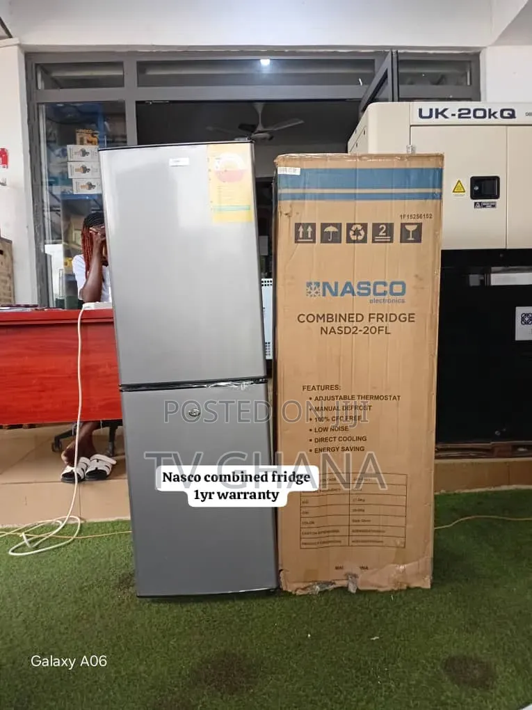 Nasco NASD2-20FL 158L Double Door Fridge – Great Storage158L