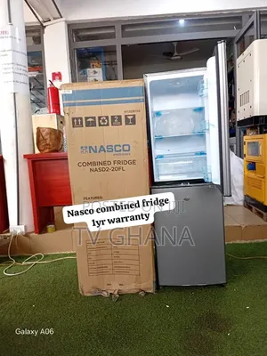 Nasco 158L Double Door Refrigerator – Fast Efficient Cooling158L