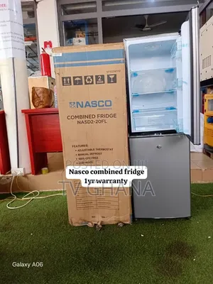 Nasco 158L Double Door Refrigerator – Fast Efficient Cooling158L