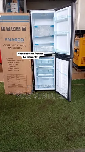 Nasco 158L Fridge Freezer Double Door NASD2-20 158L