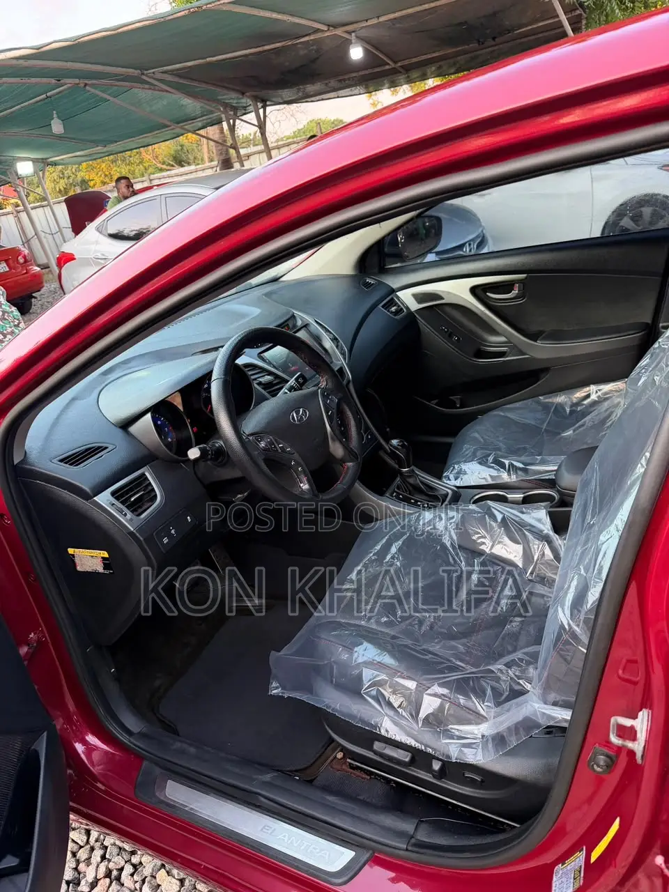 Hyundai Elantra Limited 4dr Sedan (1.8L 4cyl 6A) 2015 Red