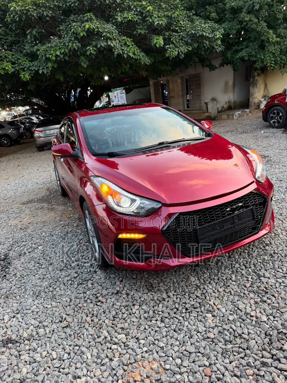 Hyundai Elantra Limited 4dr Sedan (1.8L 4cyl 6A) 2015 Red