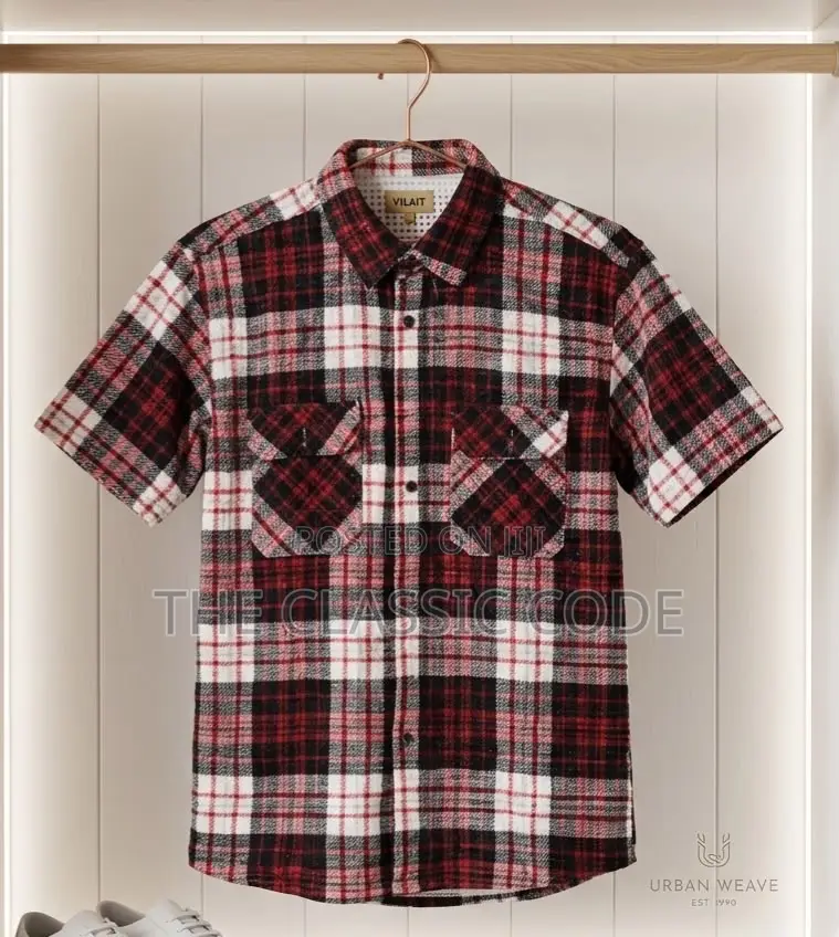 Vilafit Check Short Sleeved Shirts in Stock Now