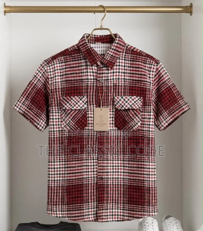 Vilafit Check Short Sleeved Shirts in Stock Now